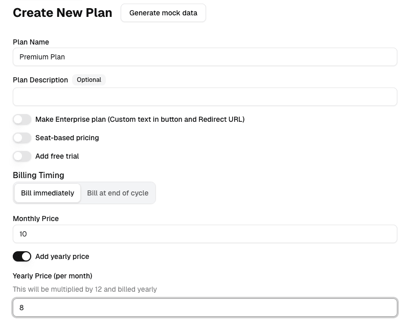 Quickstart Plan Price